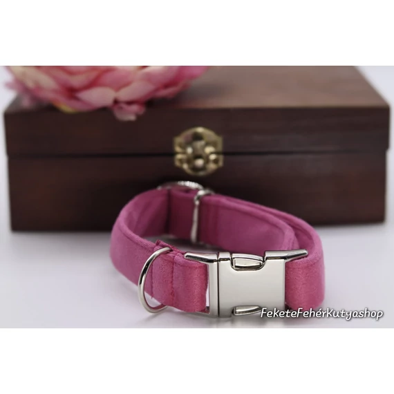 Málna Sorbet Bársony Kutyanyakörv