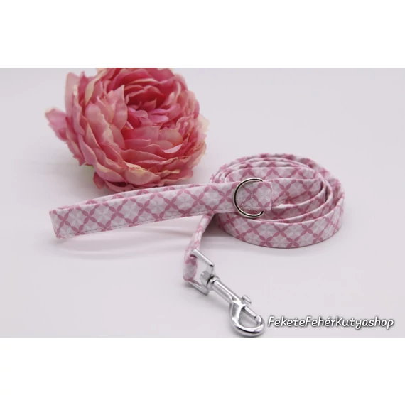 Barbie Pink Kockás Póráz