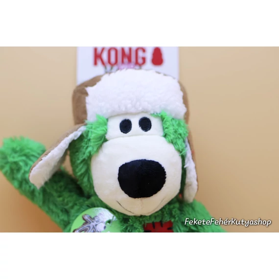 Kong Holiday Wild Knots Karácsonyi Plüss Maci - M-L-es Több Színben - Limitált