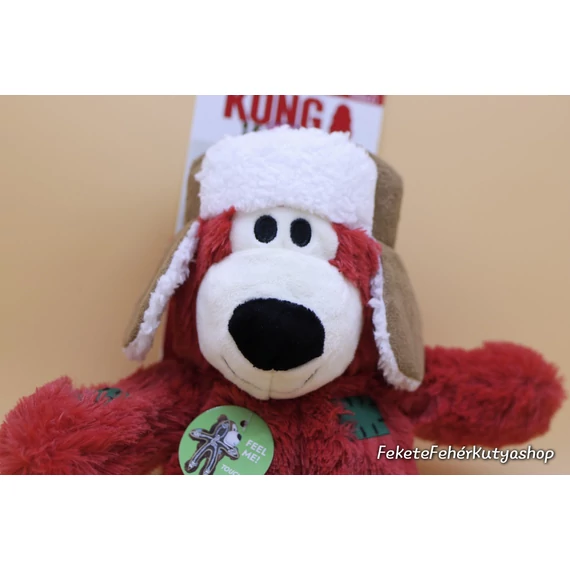 Kong Holiday Wild Knots Karácsonyi Plüss Maci - M-L-es Több Színben - Limitált