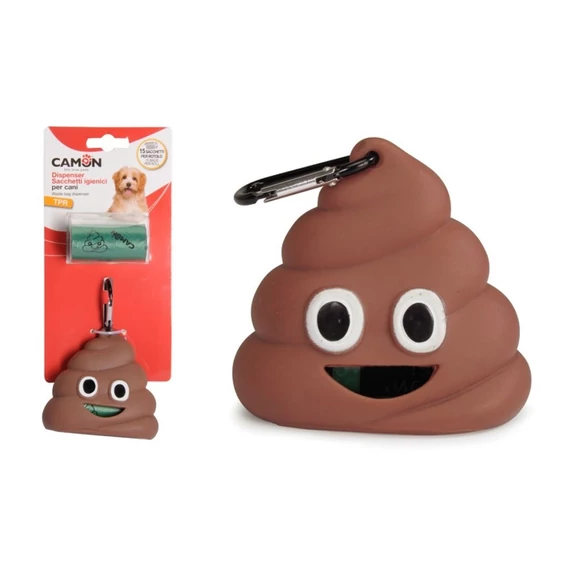 Szilikon Kakizacsi Tartó Poop Emoji - Camon