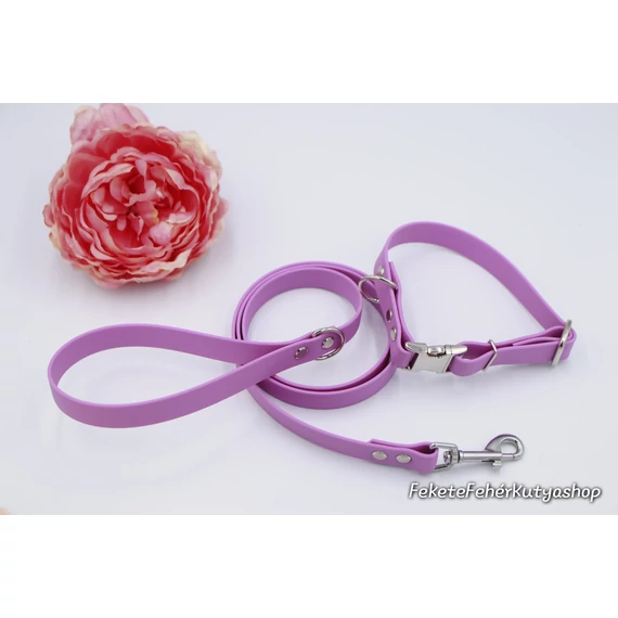 Vízálló, Biothane nyakörv - Orchid Purple - Pasztell Lila
