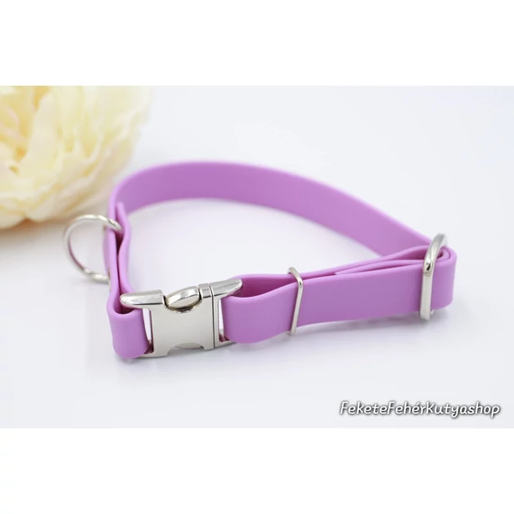 Vízálló, Biothane nyakörv - Orchid Purple - Pasztell Lila