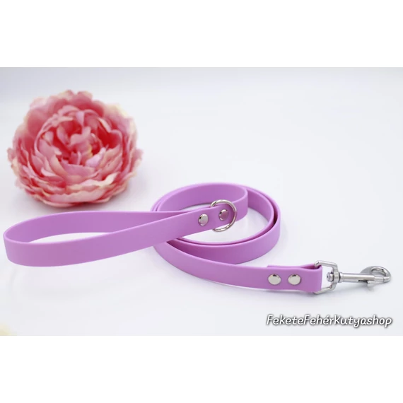 Vízálló, Biothane póráz - Orchid Purple - Pasztell Lila