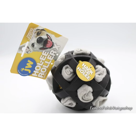 JW Hol-ee Roller X Extreme Szimatlabda - Fekete