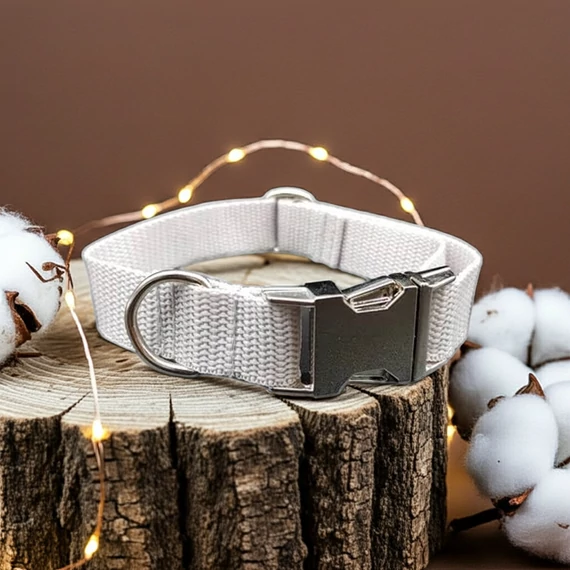Ezüst Szürke Színű Kutya Nyakörv