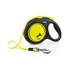 Kép 1/2 - Flexi Neon Szalagos Automata Póráz - L - 5 Méter - 50 kg - Neon Sárga