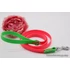 Kép 2/3 - Vízálló, Biothane Póráz - Pink Goes Well with Green - Wicked - Pink-Zöld
