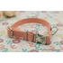 Kép 1/8 - Vízálló, Biothane nyakörv -Glamorous Glittering Salmon Pink - Lazac Rózsaszín Gliiter Metál Fényes