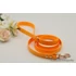 Kép 4/7 - Vízálló, Biothane póráz - Vivid Apricot Delight - Sárgabarack Szín