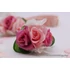 Kép 5/21 - Virágdísz Kutyáknak Nyakörvre, Pórázra -Deluxe - Rose-Organza