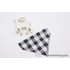 Kép 1/7 - Black-n-White Buffalo Check Kockás Kutyakendő, Bandita Kendő Kutyáknak