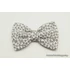 Kép 3/9 - Fehér-Szürke Szívecskés Csokornyakkendő Kutyáknak
