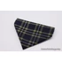 Kép 2/8 - Darkest Blue Tartan - Sötétkék Skót Kockás Kutyakendő, Bandita Kendő Kutyusoknak