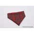 Kép 4/6 - The Classic Red Tartan - Klasszikus Skót Kockás Piros Kutyakendő, Bandita Kendő Kutyusoknak